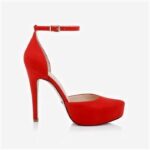 Barbados Cherry Fabric Stiletto DOC Sandal - Main View