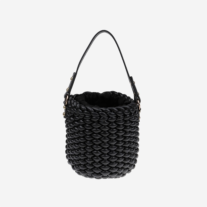 Black Bucket Bag - Main View