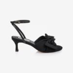 Black Heel Sandal - Main View