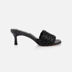 Black Raffie Sandal - Main View