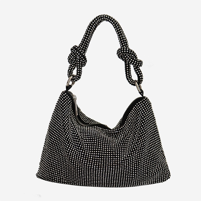 Black Shoulder Bag - Main View