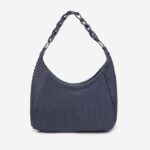 Blue Grey Shoulder Bag - Main View