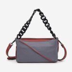 Blurred Blue Chain Tote - Main View
