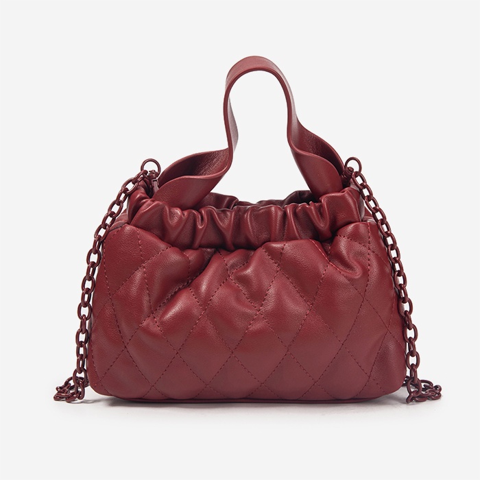 Deep Red Tote Bag - Main View