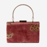 Gold Red Clutch - Main View