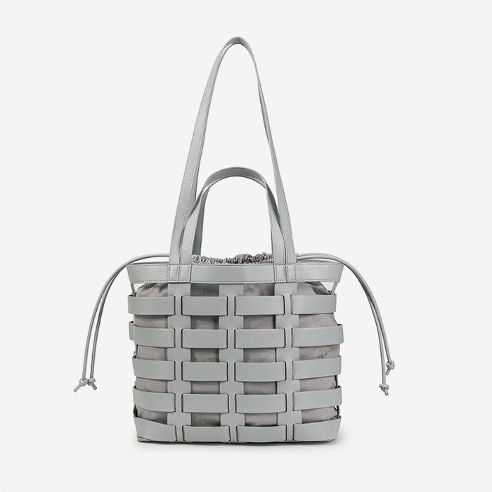 Grey Blue Tote Bag - Main View