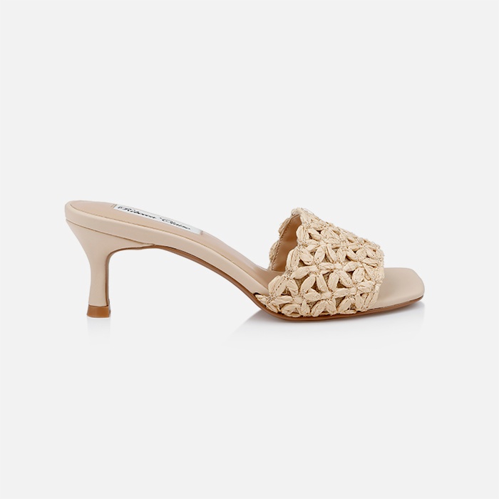 Natrual Raffie Sandal - Main View