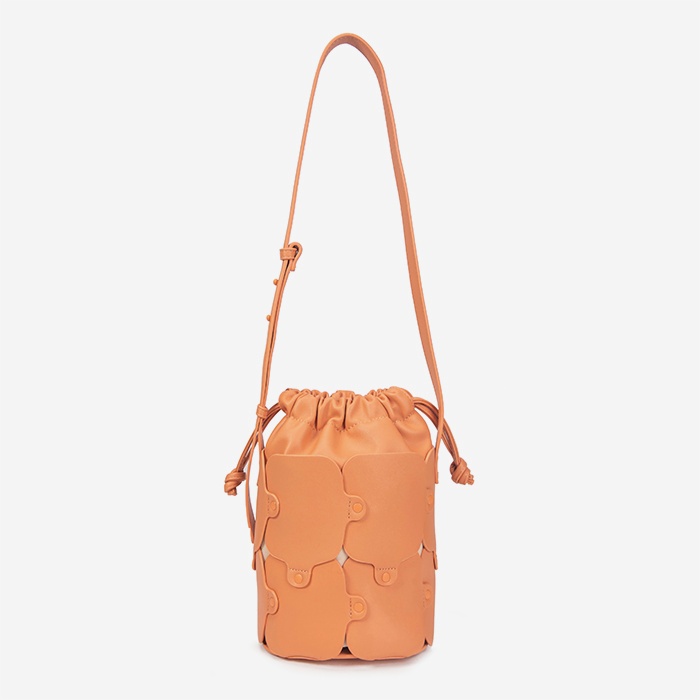 Orange Bucket Bag - Main View
