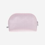 Pink Woven Makeup Bag - Main View