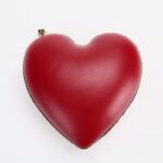 Red  Heart-shaped Clutch - Main View