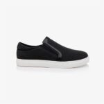 Stefano Black Slip On - Main View