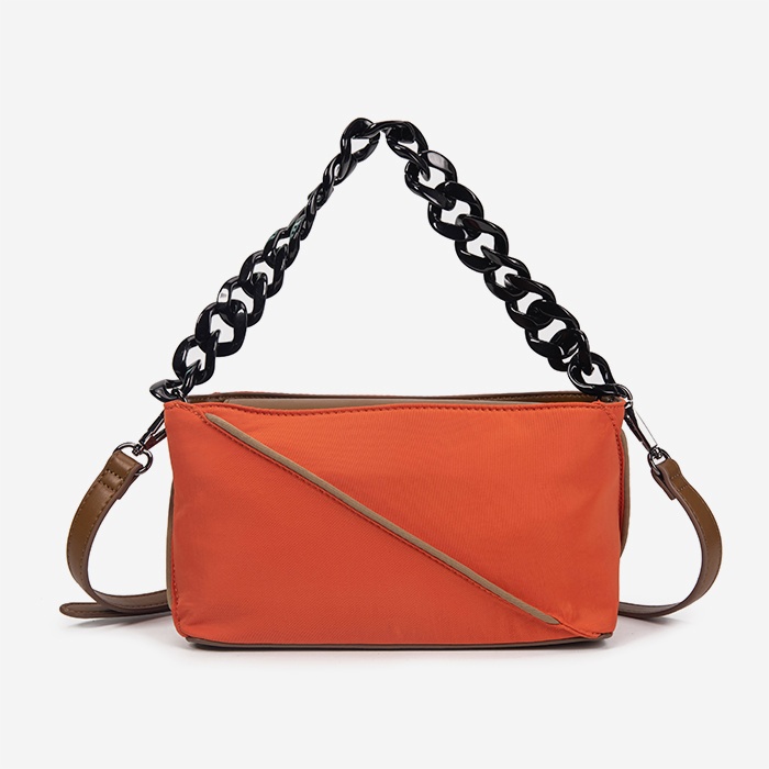 Tangerine Chain Tote - Main View