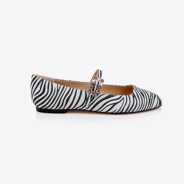 Zebra Print Flat - Main View