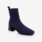 Majorelle Blue Flyknit Ankle Boot - Side View