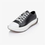 Pam Black Sneaker - Side View