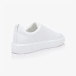 Arnold White Lace Up - Back View