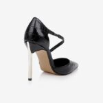 Black High Heel - Back View