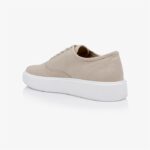 Leonardo Taupe Lace Up - Back View