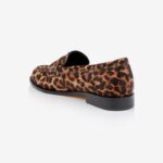 Leopard Loafer - Back View