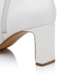 Cloud Dancer Leather Ankle Boot - Detail View