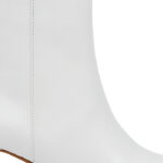 Cloud Dancer Leather Ankle Boot - Angle View