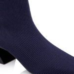 Majorelle Blue Flyknit Ankle Boot - Angle View