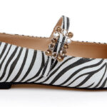 Zebra Print Flat - Angle View