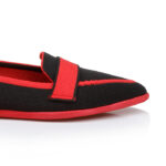 Black&Red Flyknit Pump - Close-up View