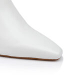 Cloud Dancer Leather Ankle Boot - Close-up View