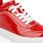 Kareem Red High-top Basket - Close-up View