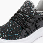 Rosie Black Jogging - Close-up View