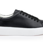 Edison Black Lace Up - Main View