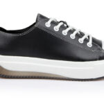 Pam Black Sneaker - Main View