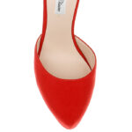 Barbados Cherry Fabric Stiletto DOC Sandal - Side View