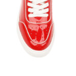 Kareem Red High-top Basket - Side View